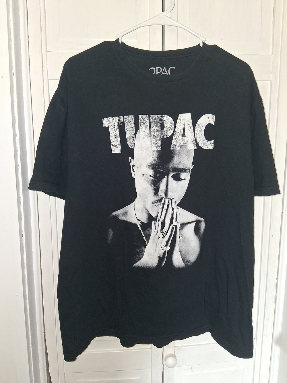 Tupac Graphic Tee - Black & White